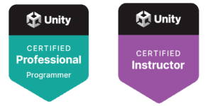 Unity Certified Programmer and Instructor